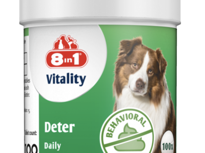 8in1 Excel Deter Coprophagia - Таблетки за кучета 100Т. Ограничава навика на кучета и кученца да ядат изпражнения