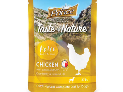 PRINCE TASTE OF NATURE PALEO POUCHES - 375ГР. - 1+1 ПОДАРЪК