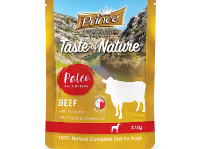 PRINCE TASTE OF NATURE PALEO POUCHES - 375ГР. - 1+1 ПОДАРЪК
