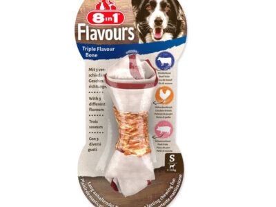 ЛАКОМСТВА ЗА КУЧЕ КОЖЕН КОКАЛ С ТРИ ВИДА МЕСО. S 8in1