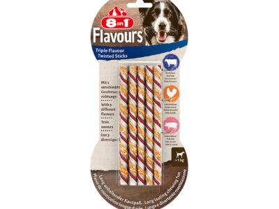 УСУКАНИ ПРЪЧИЦИ С ТРОЕН ВКУС - 10БР. 8in1