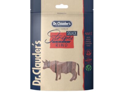 ДОПЪЛВАЩА ХРАНА ЗА КУЧЕТА И КОТКИ ЛЕНТИ С ТЕЛЕШКО МЕСО - 80ГР.