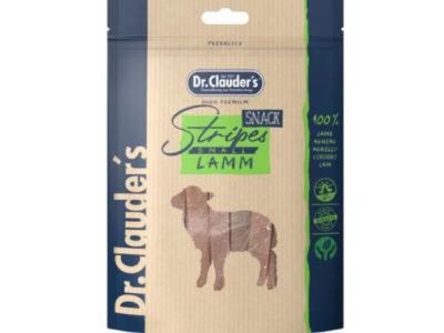 ДОПЪЛВАЩА ХРАНА ЗА КУЧЕТА И КОТКИ ЛЕНТИ С АГНЕШКО МЕСО - 80ГР.