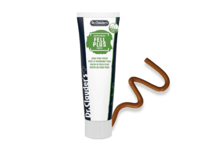 ДОПЪЛВАЩА ХРАНА ЗА КУЧЕТА И КОТКИ ПРИ ПРОДЪЛЖИТЕЛНО ЛИНЕЕНЕ И НАКЪСВАНЕ НА КОСЪМА - FELL PLUS PASTE