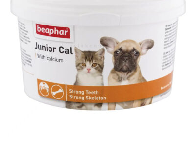 Калций на прах за подрастващи кученца и котенца BEAPHAR Junior Cal