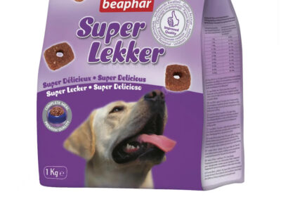 Полувлажно меко деликатесно лакомство 1 кг BEAPHAR Super Lekker