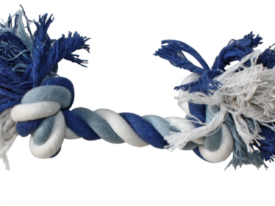 ПАМУЧНО ВЪЖЕ ЗА КУЧЕ 15 СМ - ИГРАЧКА ЗА ДЪВЧЕНЕ И ДЪРПАНЕ