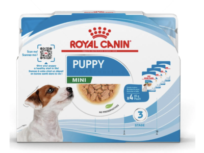 Паучове за подрастващи кученца от дребни породи ROYAL CANIN Mini puppy