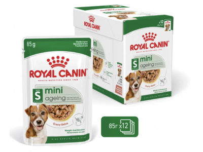Пауч за кучета над 12 години от дребни породи 85грХ12бр ROYAL CANIN Mini ageing
