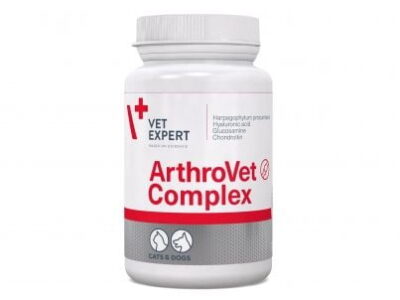 Vet Expert ArthroVet Complex 60 - хранителна добавка за ставни проблеми при кучета и котки 60 таблетки
