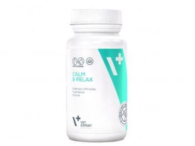 Vet Expert Calm & Relax - Хранителна добавка при стресови състояния за кучета и котки 30 таблетки