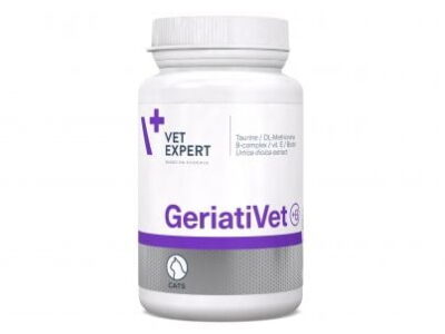 Vet Expert GeriatiVet Cat 60 twist-off капсули - цялостна грижа за възрастните котки