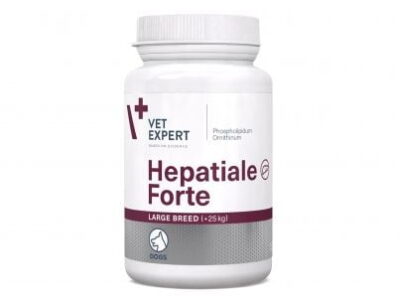 Vet Expert Hepatiale Forte Large Breed - Хранителна добавка за кучета от големи породи, подпомагане на чернодробната функция 40 таблетки