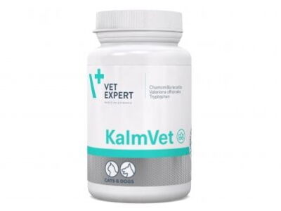 Vet Expert KalmVet 60 twist-off капсули - намалява нивата на възбуда и стрес