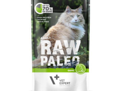 Raw Paleo Cat Adult Game - Пауч за израснали котки с дивеч 100 гр.