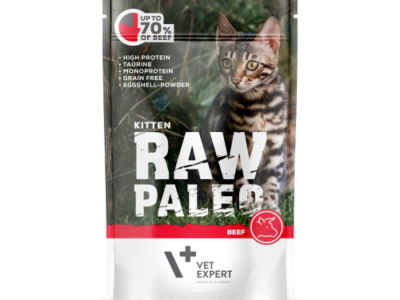 Raw Paleo Cat Kitten Beef - пауч за малки котенца с телешко 100 гр.