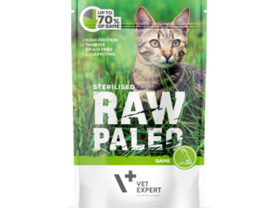 Raw Paleo Cat Sterilised Game - пауч за кастрирани котки с дивеч 100гр.