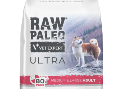 RawPaleo ULTRA Adult MEDIUM/LARGE Pork- суха храна съв свинско за възрастни кучета от средни и големи породи