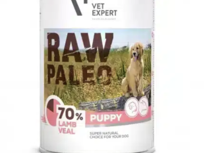 Raw Paleo Puppy Lamb & Veal – Консерва за малки кученца с агнешко и телешко 400гр.
