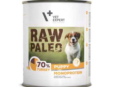Raw Paleo Puppy turkey – консерва за малки кученца с пуешко месо 800 гр.