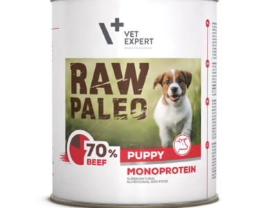 Raw Paleo Puppy Beef – консерва за малки кученца с телешко месо 800 гр.