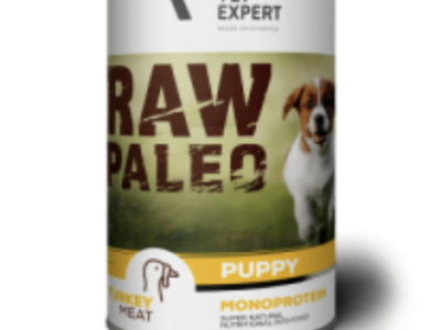 Raw Paleo Puppy Turkey – Консерва за бебета кученца с пуешко месо 400 гр.