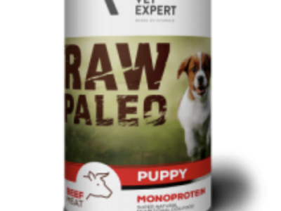 Raw Paleo Puppy Beef – Консерва за бебета кученца с телешко месо 400 гр.
