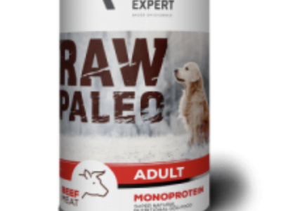 Raw Paleo Adult Beef – Консерва за израснали кучета с телешко месо 400 гр.
