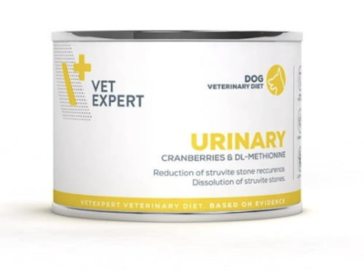 Vet Expert Urinary Dog can – диета за заболявания на долните пикочни пътища,струвитна уролитиаза, кристали в уретрата и идиопатичен цистит