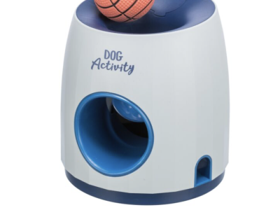 АВТОМАТИЧНА ИГРАЧКА ЗА КУЧЕТА С ДОЗАТОР ЗА ЛАКОМСТВА.