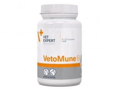 Vet Expert VetoMune 60 twist-off капсули - двоен имуностимулиращ ефект