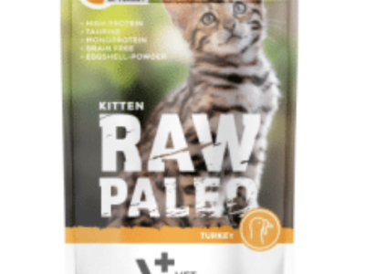 Raw Paleo Cat Kitten Turkey – Пауч за бебета котки с пуешко 100 гр.